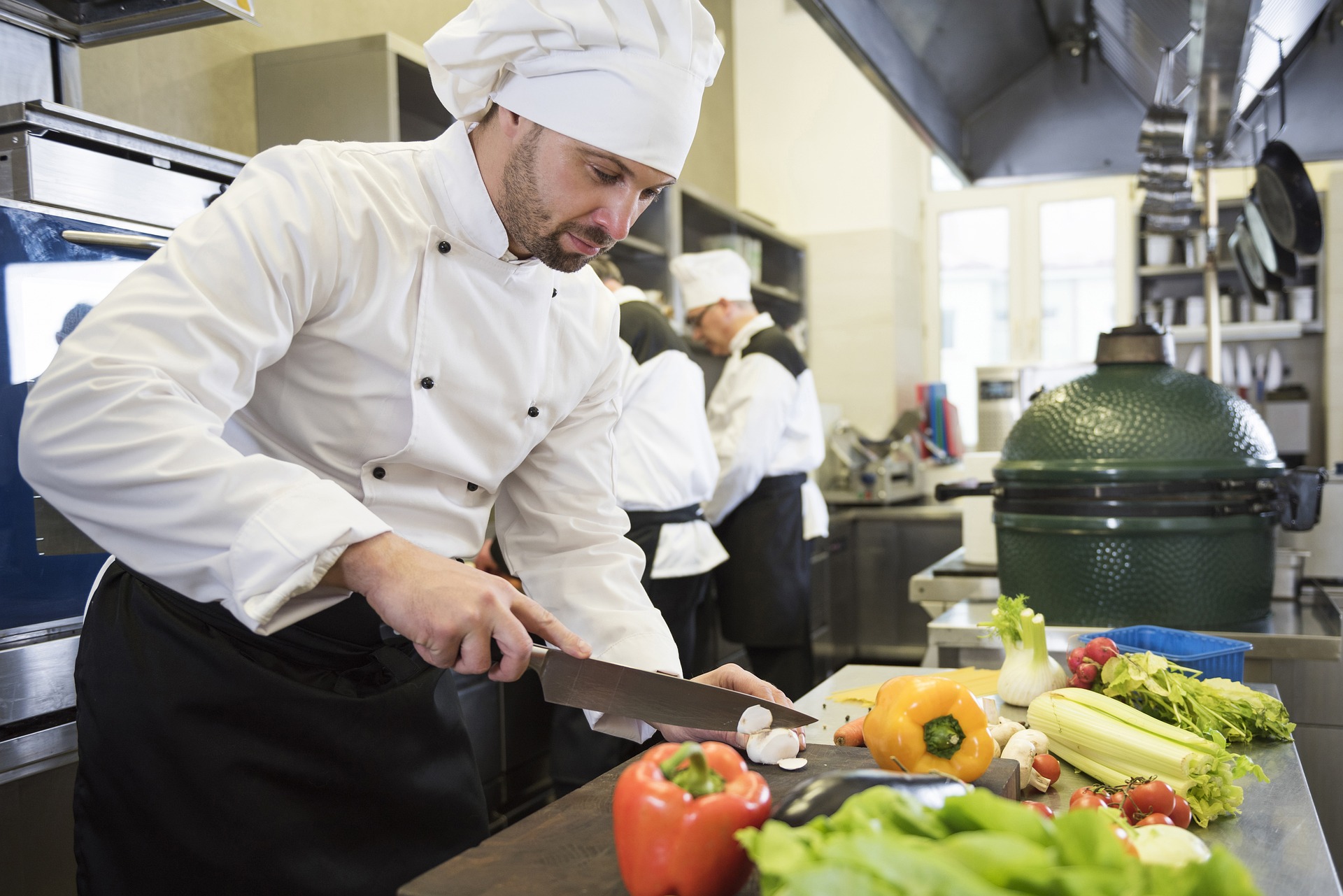 Chef Preparing Food Photograph